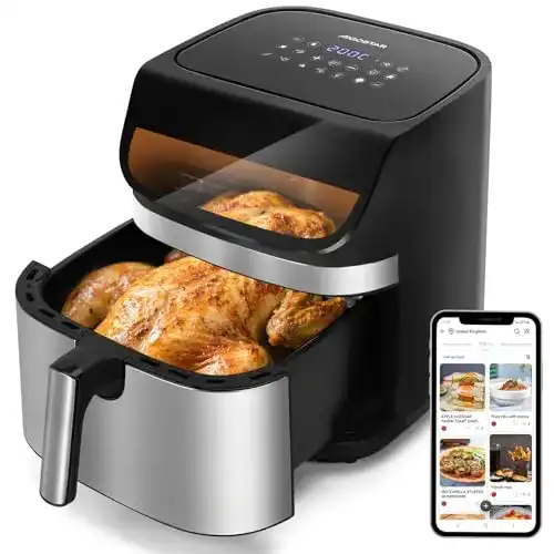 Aigostar Heißluftfritteuse XXL 8,8L mit Dual Blaze Technologie