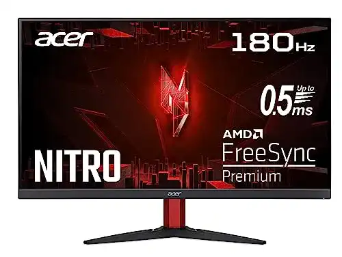 Acer Nitro KG272S3 Gaming Monitor 27 Zoll mit 180Hz und FreeSync