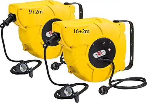 Kabeltrommel Brennenstuhl Automatik IP44 für Außenbereich