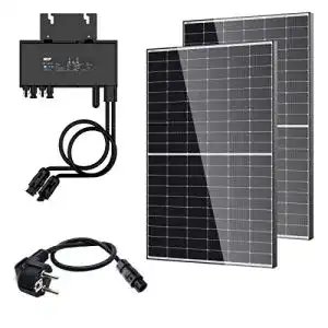 Balkonkraftwerk JWS 600W NEP Solar Set mit Mikroinverter