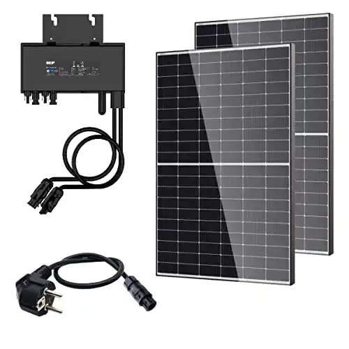 Balkonkraftwerk JWS 600W NEP Solar Set mit Mikroinverter