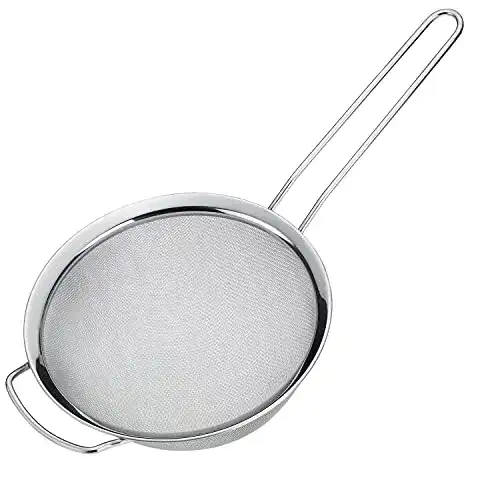 Küchensieb aus Edelstahl mit breitem Rand, Picante, Ø 20 cm