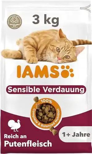 Iams Sensible Verdauung Trockenfutter für Katzen mit empfindlichem Magen