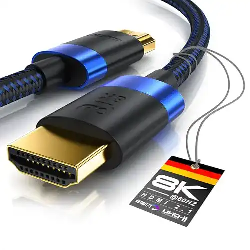 HDMI-Kabel 1m CSL-Computer 8K / 4K HDMI Kabel 2.1 / 2.0