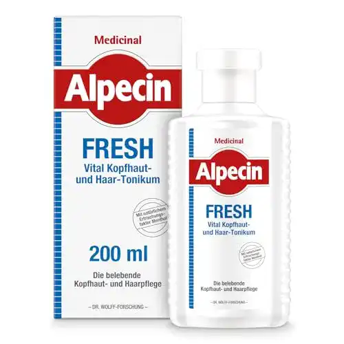 Alpecin Medicinal Fresh Haarwasser 2 x 200 ml für Kopfhautpflege