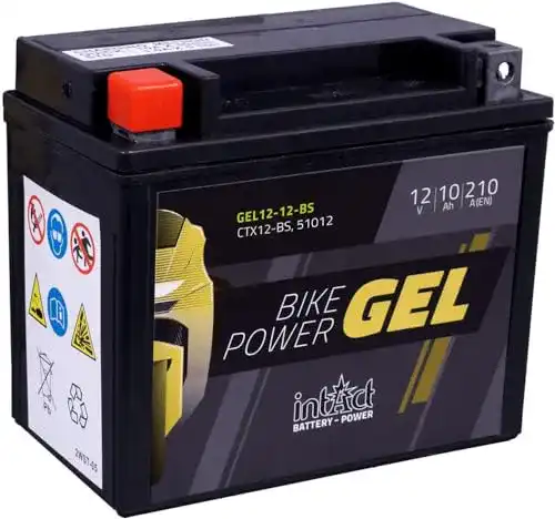 Motorradbatterie 12 V 10 Ah Intact GEL – Vergleichsportal