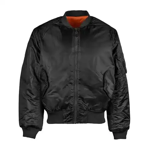 Bomberjacke Mil-Tec US Fliegerjacke Typ MA1 PES im US Air Force Stil