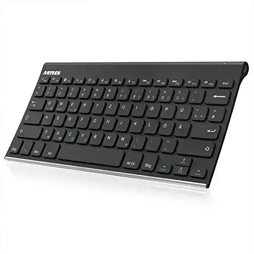 Arteck Bluetooth Tastatur für iPad Mini und Universelle Nutzung
