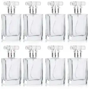 Belle Vous Parfümzerstäuber aus Glas, 30ml, nachfüllbar, 8 Stück