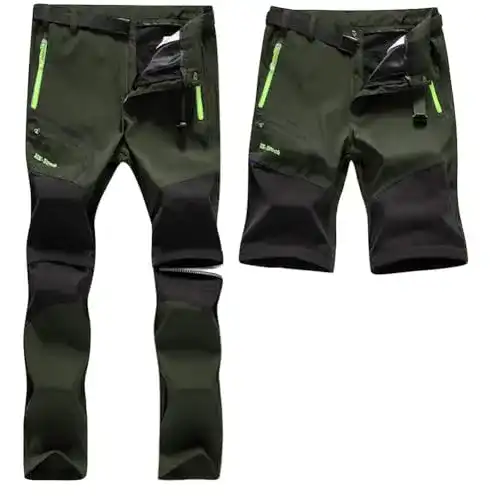 Wanderhosen für Herren von SANMIO mit Zip-Off und atmungsaktivem Material