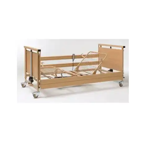 Burmeier Allura II 24 V Pflegebett mit 4 Funktionen, 100 x 200 cm