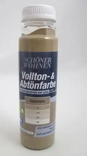 Abtönfarbe Brillux Voll- und Sandstein 250 ml