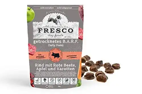 Fresco Hundefutter Trockenbarf Daily Menü mit Rind