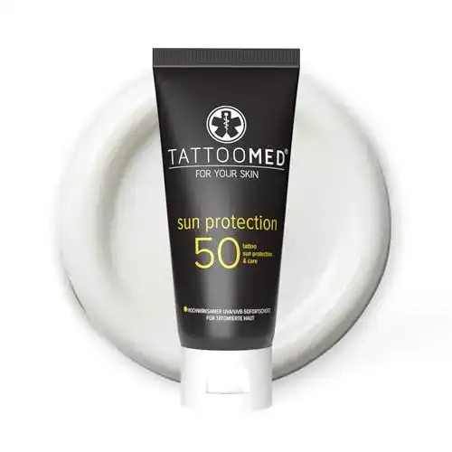 Sonnencreme LSF 50 für tätowierte Haut – TattooMed Sun Protection