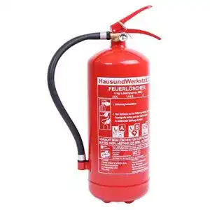 6 kg ABC-Pulver-Feuerlöscher mit 9 Löscheinheiten für gewerbliche Nutzung
