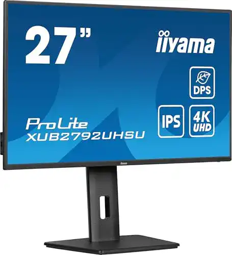 Iiyama Prolite XUB2792UHSU-B6 27 Zoll Monitor mit 4K UHD IPS Panel