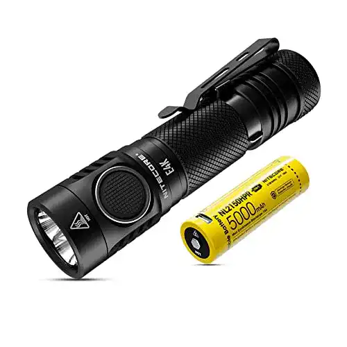 Nitecore E4K Taschenlampe Schwarz für vielseitige Anwendungen