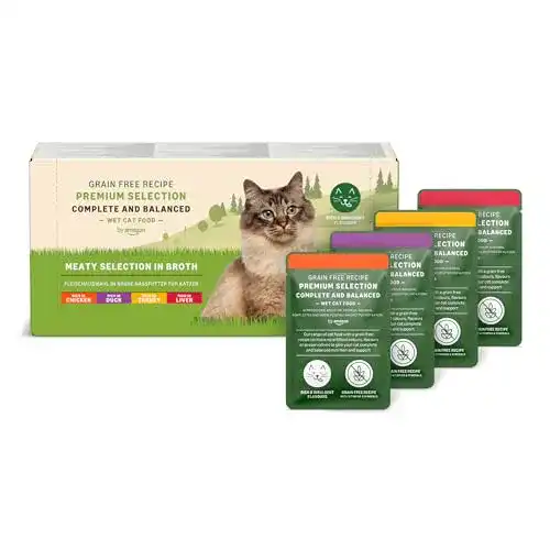 Getreidefreies Nassfutter für Katzen von Amazon