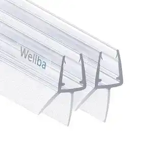 Wellba Premium Duschdichtung für Duschtüren (2x 80 cm)