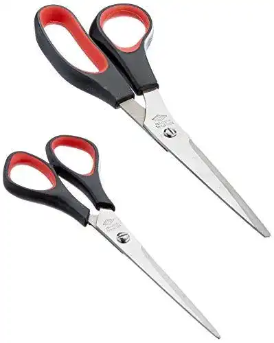 Wedo Linkshänder Scheren Set 16 cm und 21 cm aus Edelstahl