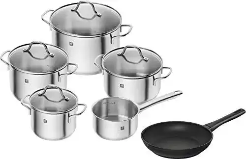 Zwilling Kochtopf-Set und Bratpfanne, 6-teilig