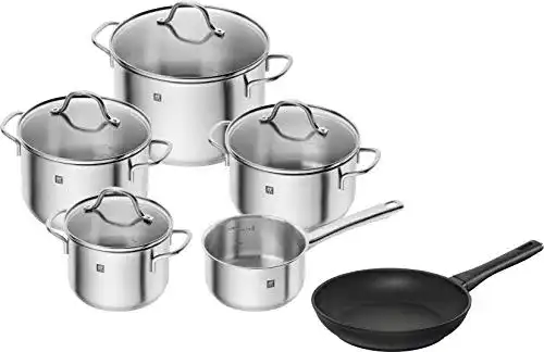 Zwilling Kochtopf-Set und Bratpfanne, 6-teilig