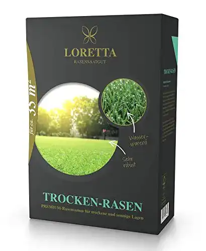 Trockenrasen Rosetta Loretta Premium für trockene Standorte