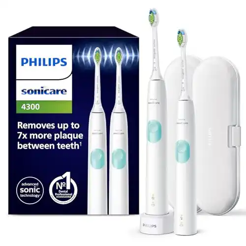 Elektrische Zahnbürste Philips Sonicare ProtectiveClean 4300 Doppelpack