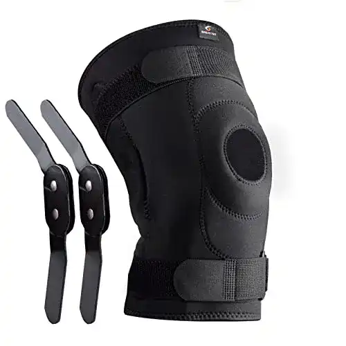 Kniebandage mit Gelenk für Sport und Alltag