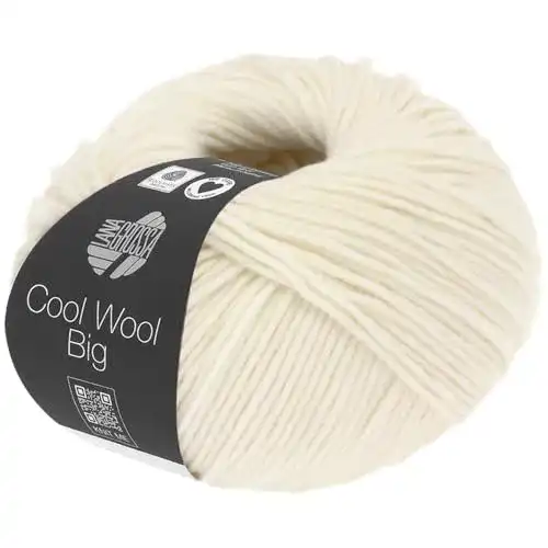 Lana Grossa Cool Wool Big Extrafeine Merinowolle für Handarbeiten