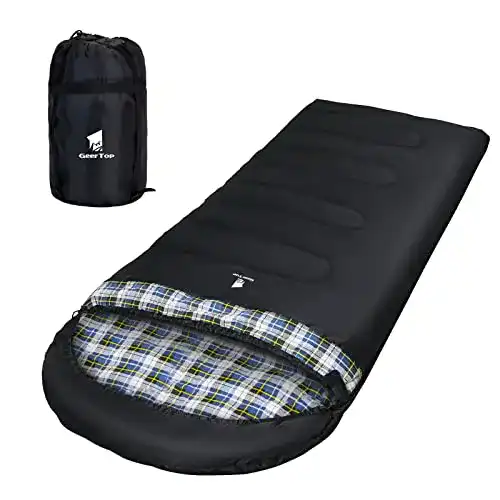 Deckenschlafsack für Winter und 3-4 Jahreszeiten von Geertop in XL