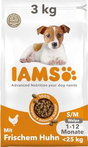 Welpen Trockenfutter Iams for Vitality Junior 3 kg