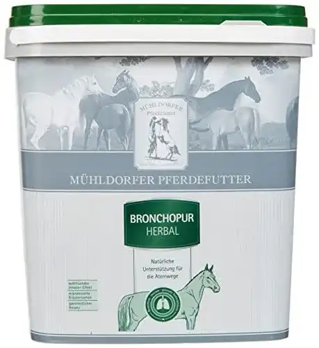 Mühldorfer Bronchopur Herbal Pferdefutter zur Unterstützung der Atemwege