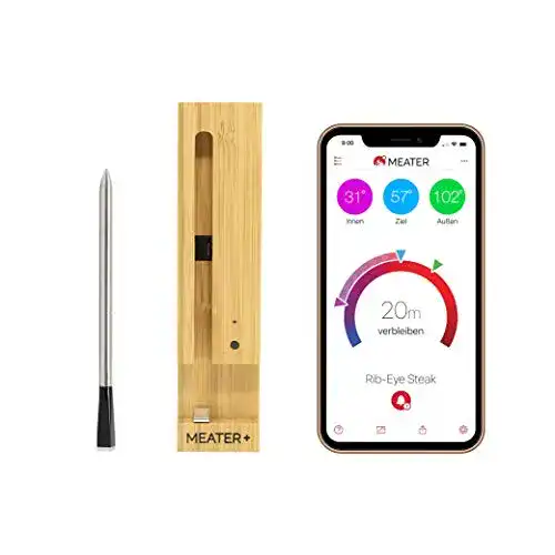 Grillthermometer Bluetooth MEATER Plus – Kabelloses Fleischthermometer