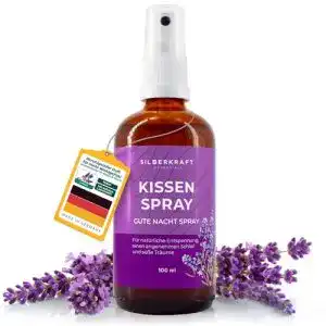 Einschlafhilfe Silberkraft Lavendelspray 100 ml für Entspannung