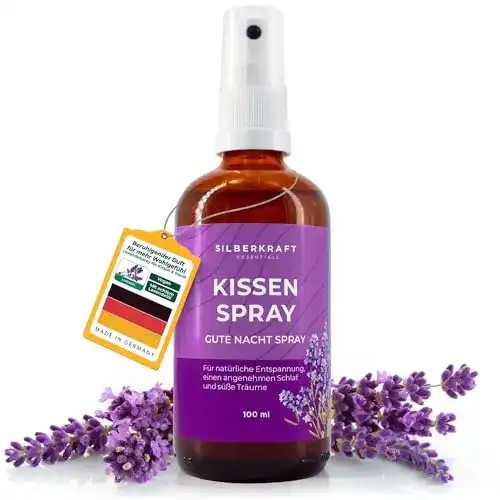 Einschlafhilfe Silberkraft Lavendelspray 100 ml für Entspannung
