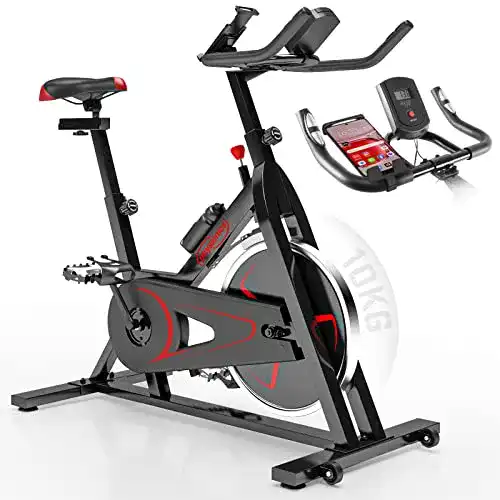 Indoor Cycling Physionics Heimtrainer mit LCD Display