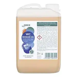 Haka WC Reiniger Gel Orange Nachfüller 3L gegen Kalk und Urinstein