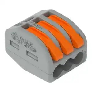 Wago Classic Verbindungsklemmen 222-413 3 Leiter bis 4 mm²