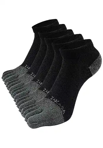 Zehensocken für Herren von ZAKASA Sneaker Socken in verschiedenen Größen