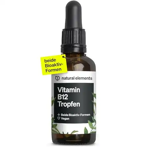Vitamin B12 Tropfen 50ml – Hochdosiertes Methyl- und Adenosylcobalamin