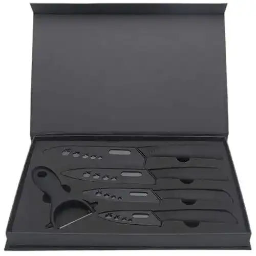 Keramikmesser-Set Welikekitchen, 5-teilig mit langlebigen Klingen