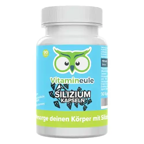 Silizium Kapseln von Vitamineule – hochdosiert 100 mg