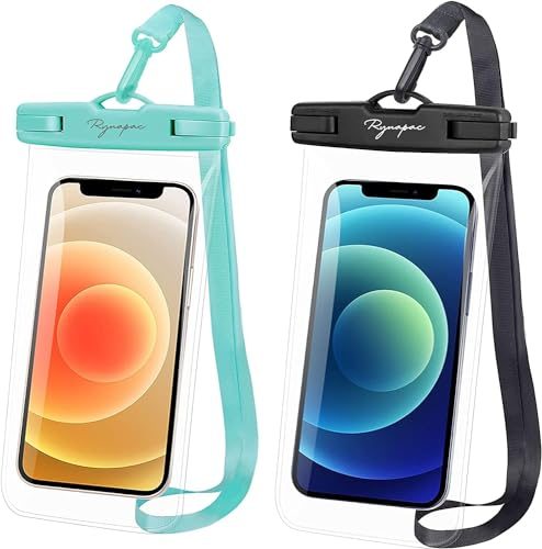 Wasserdichte Handyhülle Rynapac, 2 Pack universelle Unterwasser