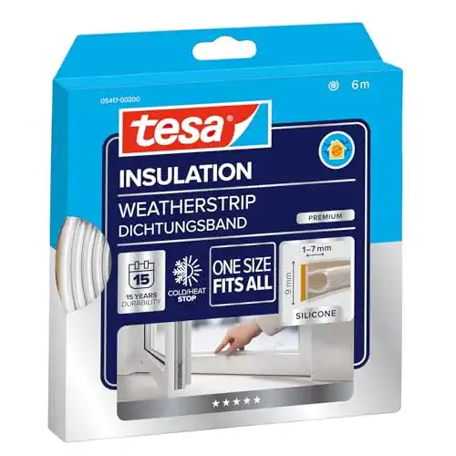 Fensterdichtung Tesa Moll Premium Flexible selbstklebend