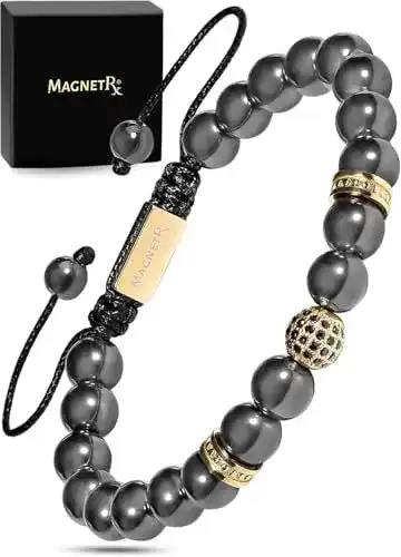 Magnetarmband für Herren aus Hämatit von MagnetRX