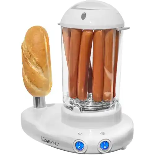 Hot Dog Maker Clatronic ® 2in1, Eierkocher, Hotdog Maker Set