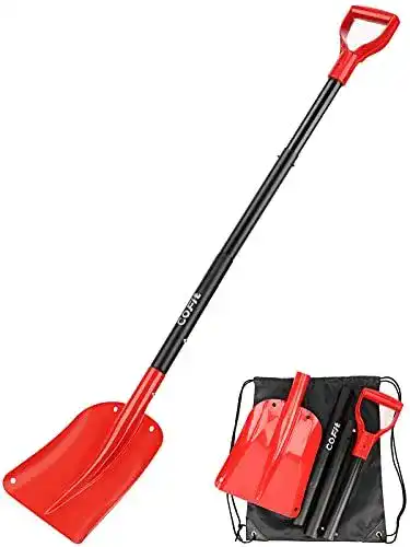 Schneeschaufel Cofit 120 cm aus Metall für Autos und Garten