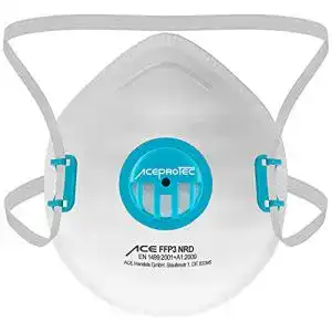 FFP3-Maske mit Ventil ACE 5 Stück ProTec