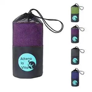 Hüttenschlafsack Altera la Vita aus Mikrofaser 220×80 cm